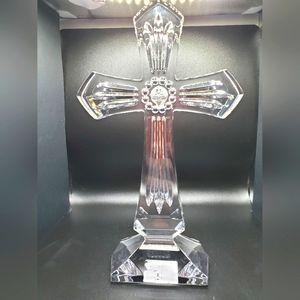 Waterford Crystal Heritage Standing Cross 10"